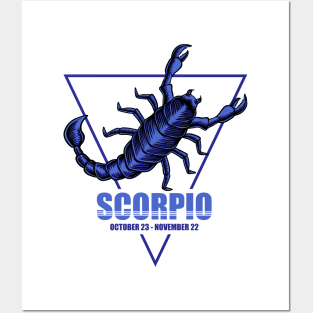 Zodiac Scorpio Posters and Art